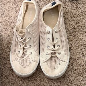 Sperry Tan Mesh Sneakers